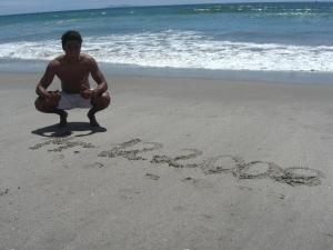 Mein Geburtstag am Mount Maunganui Beach